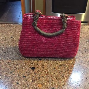 ****CLEARANCE SALE*****CROFT & BARROW STRAW HANDBAG